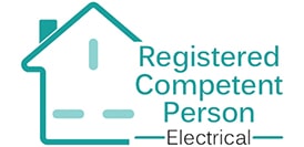 Registered competent person electrical logo